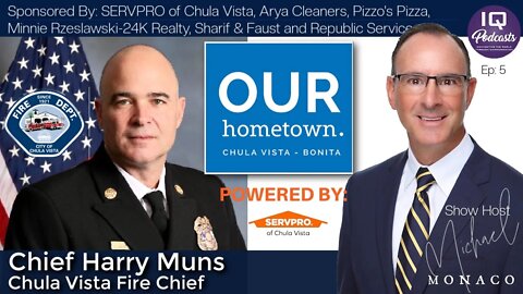 CVFD Chief Harry Muns LIVE on Our Hometown with Michael Monaco