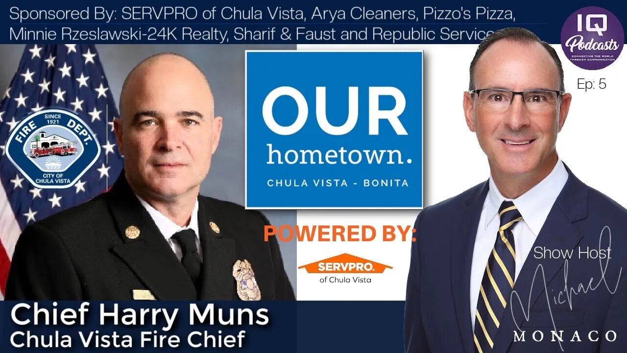 CVFD Chief Harry Muns LIVE on Our Hometown with Michael Monaco