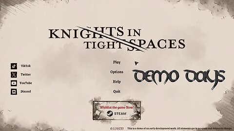 Knights in Tight Spaces (Demo Days)