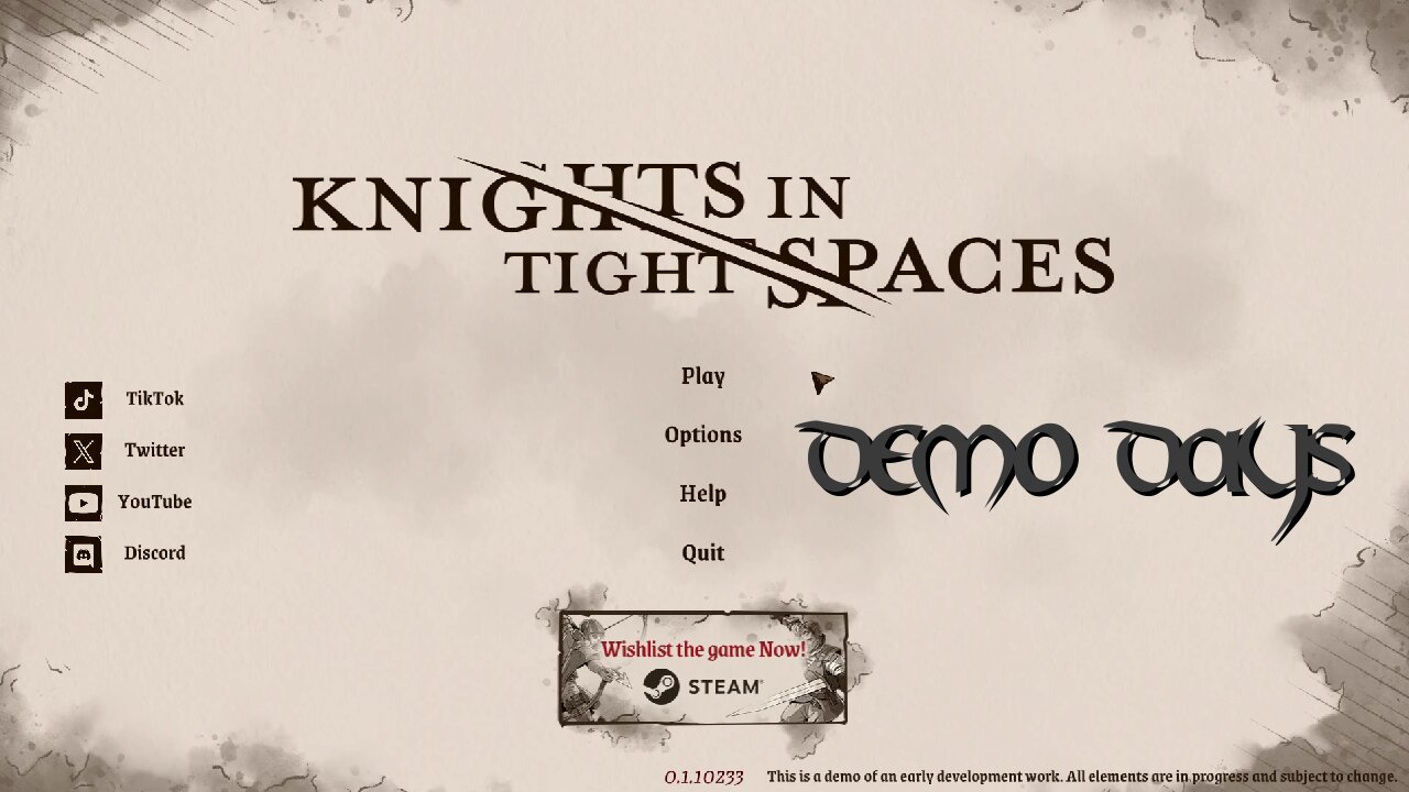 Knights in Tight Spaces (Demo Days)
