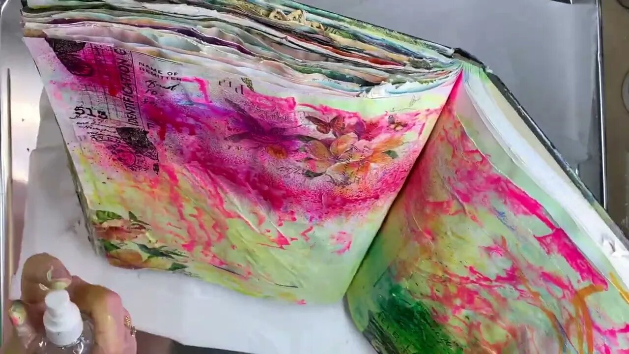 #16 Art Journal Challenge 2023- Cast Your Care