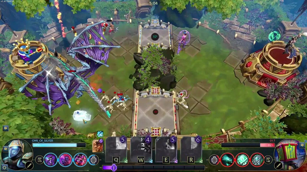 Minion Masters King puff vs Morellia