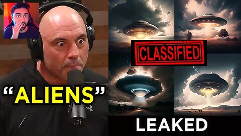 U.S GOV Reveals UFOs & Aliens... Joe Rogan is SHOCKED 👁
