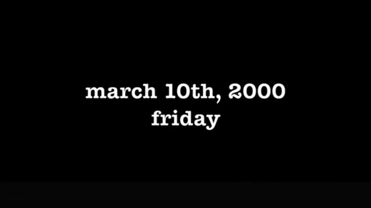 YEAR 18 [0078] MARCH 10TH, 2000 - FRIDAY [#thetuesdayjournals #thebac #thepoetbac #madjack]