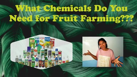 Farming Chemicals Explained. What You Need to Keep Healthy Fruit Trees!
