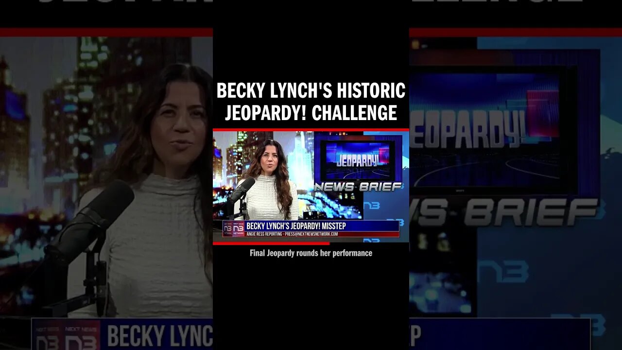 Becky Lynch makes 'Jeopardy!' history: first to score zero in first two rounds, but triumphs with sp
