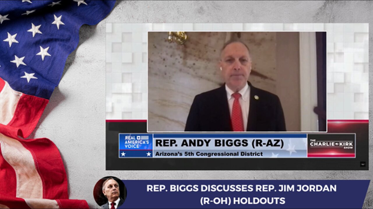 Rep. Biggs Discusses Rep. Jim Jordan (R-OH) Holdouts