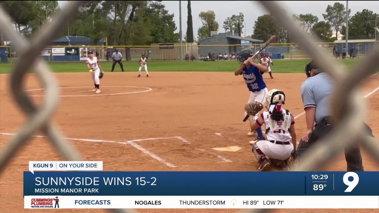 Sunnyside softball wins District 12 Majors Title