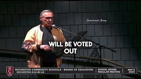 Grandfather SCOLDS Liberal School Board, "In 2024, Several Of You Will Be Voted Out."