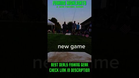 A New Fishing Game #Shorts #BassFishing, #DeepSeaFishing, #SaltWaterFishing #Fish #Fishing #Cornhole