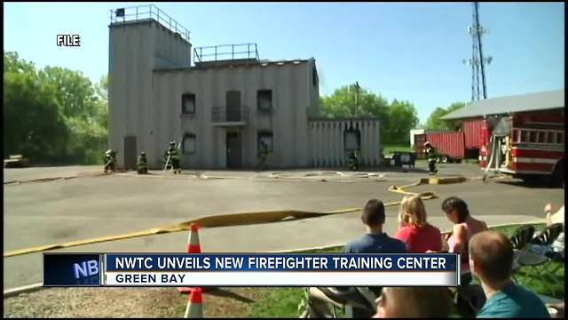 NWTC unveils new firefighting training center during fire prevention week