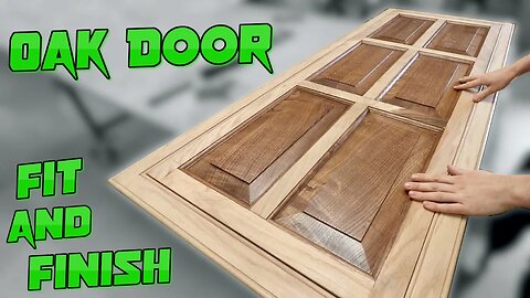 English Oak Cupboard - Part 3: Assembly and Finish