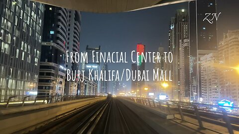 Dubai Metro Tour🚆✨