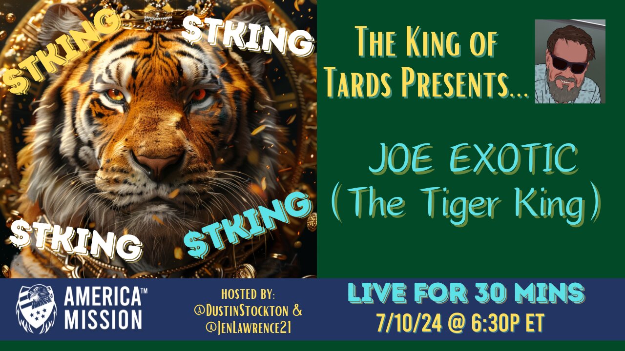 A Discussion with Jailed Joe Exotic The Tiger King