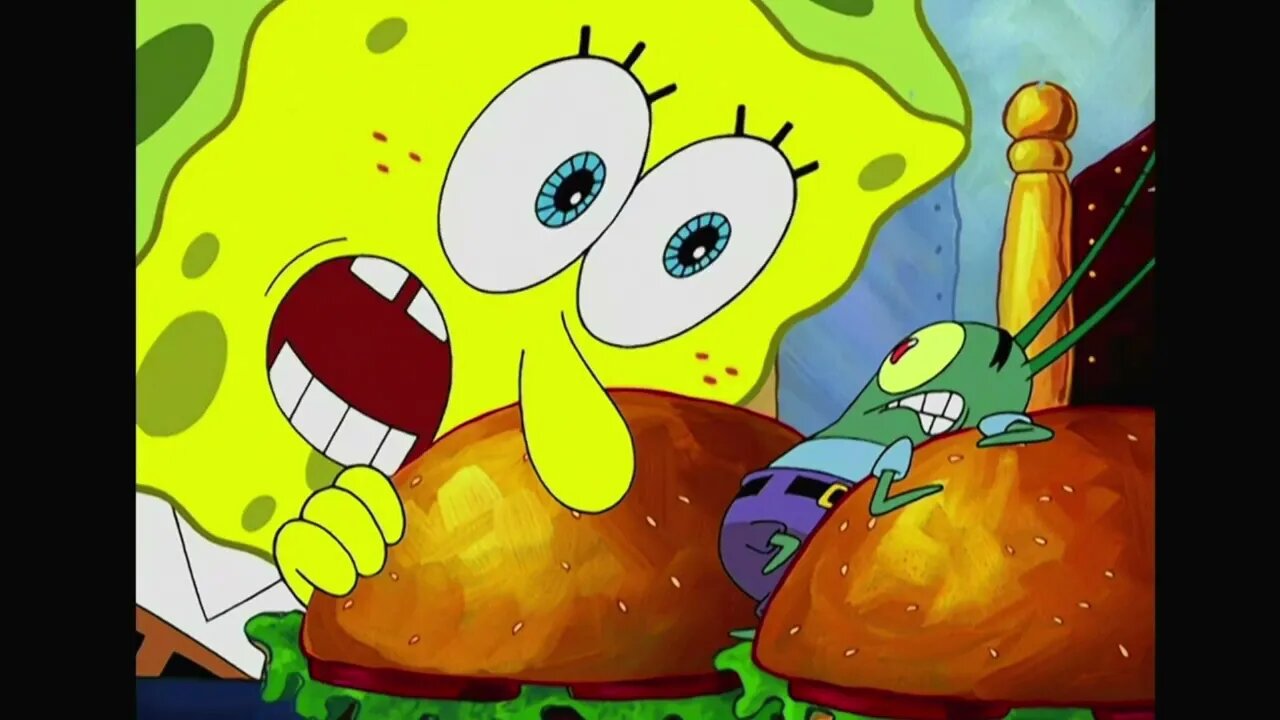 Spongebob asks for the Dragon Scroll