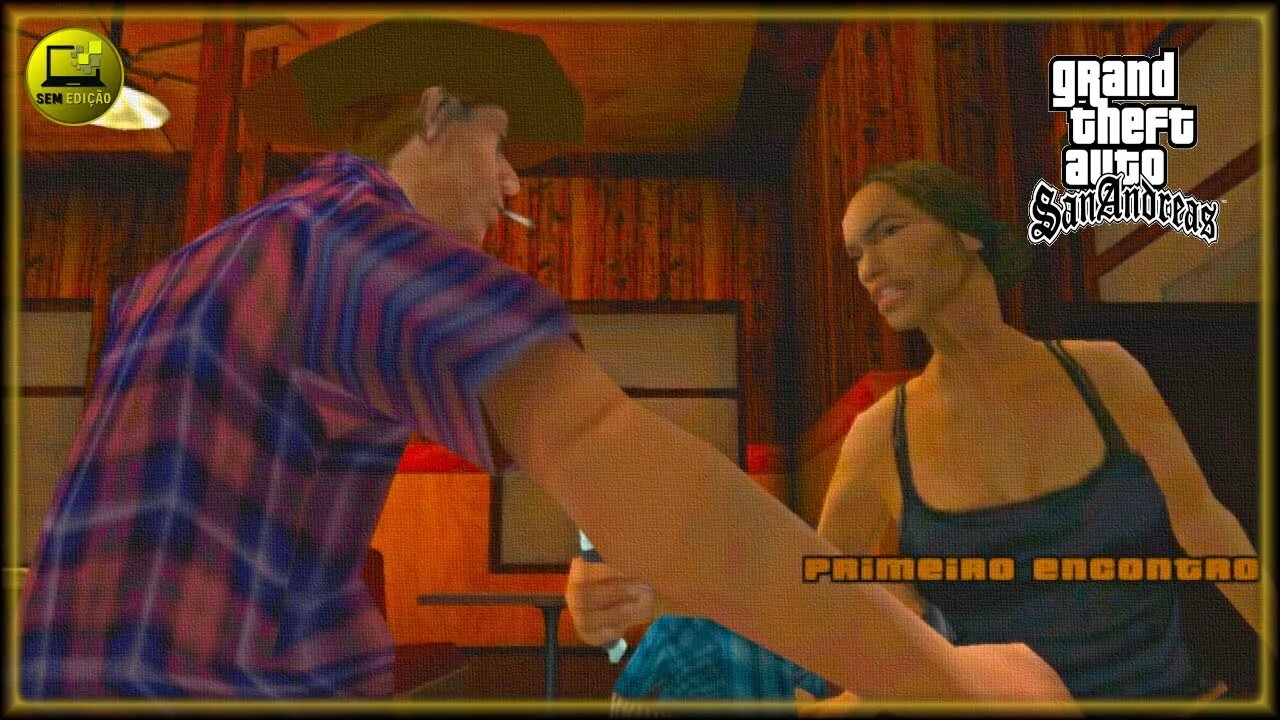 GTA SAN ANDREAS PC DUBLADO PT BR COM GRÁFICO DE PLAY 2 #18 #semedissaum #GTA #pc