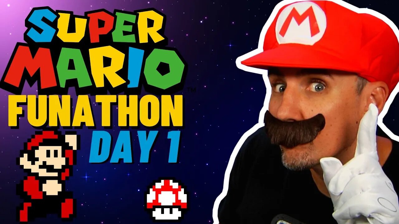 The Mario Funathon Day 1: The BEST Mario Games Ever Made