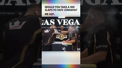 would you take 100 slaps for Zendaya?