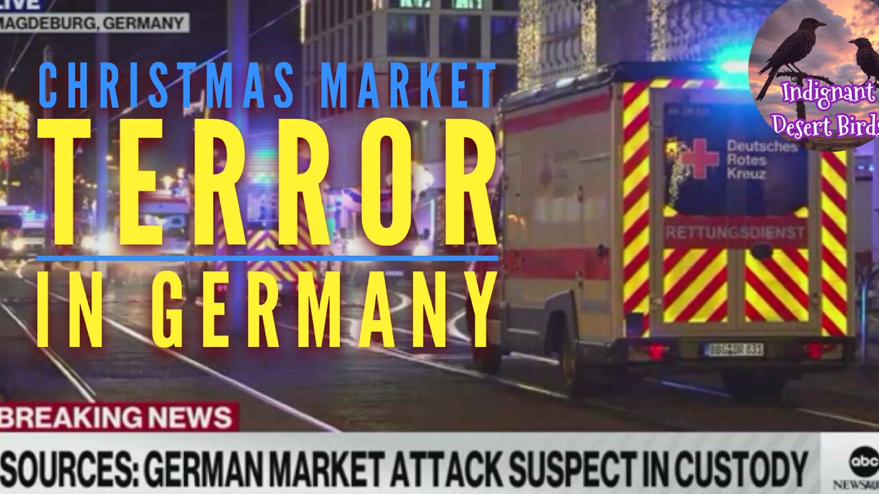 Christian market attacked in Magdeburg, Germany. Reports of 11 fatalities and 60 injuries. Pray