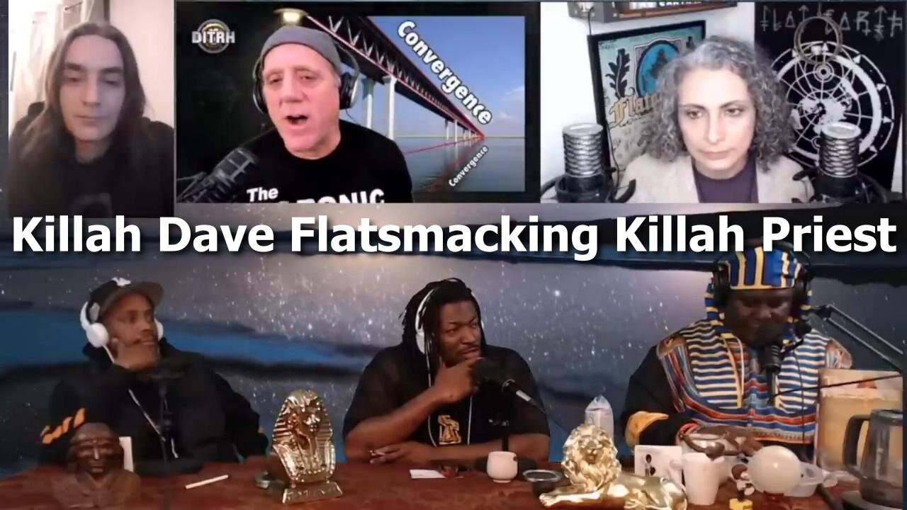 [Killah Priest] Killah Dave Flatsmacking Killah Priest with Karen B, Vinny B & DITRH [Jan 10, 2022]