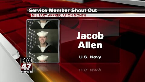 Yes Squad Service Member Shout Out: Jacob Allen