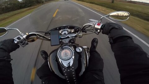 The Worst Motorcycle Commute, Straight & Flat!