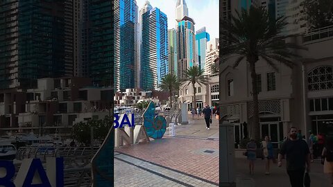 Dubai Marina #shortvideo #youtube #youtubeshorts #dubailife