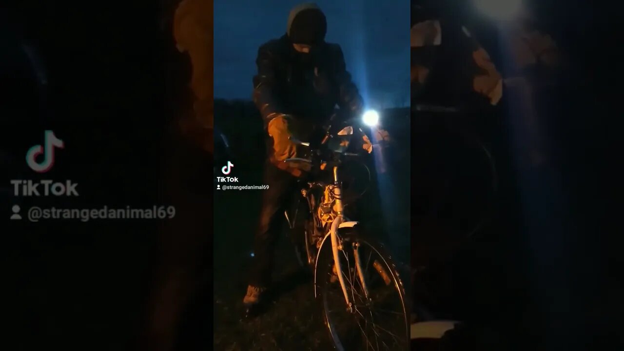 #80ccmotorizedbike #tiktok #dusk #nightride