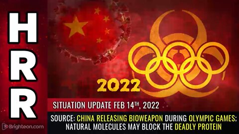 Situation Update, 21422 - SOURCE China releasing bioweapon during olympic games...