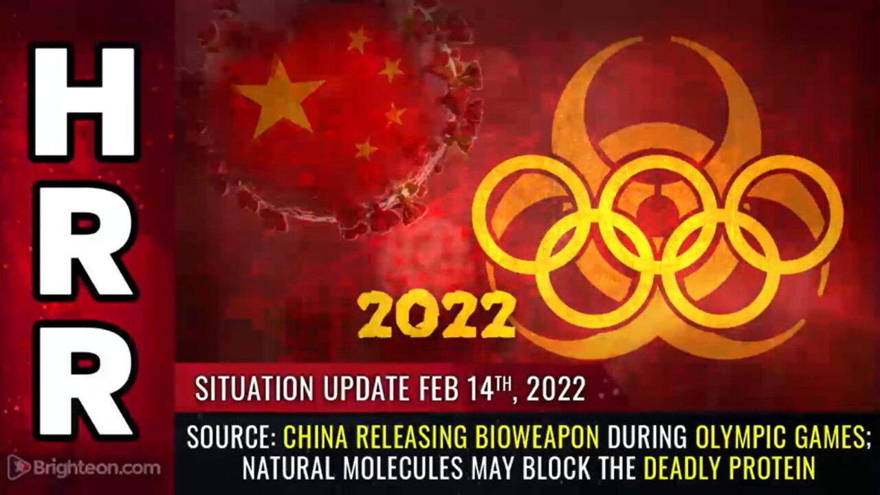 Situation Update, 21422 - SOURCE China releasing bioweapon during olympic games...