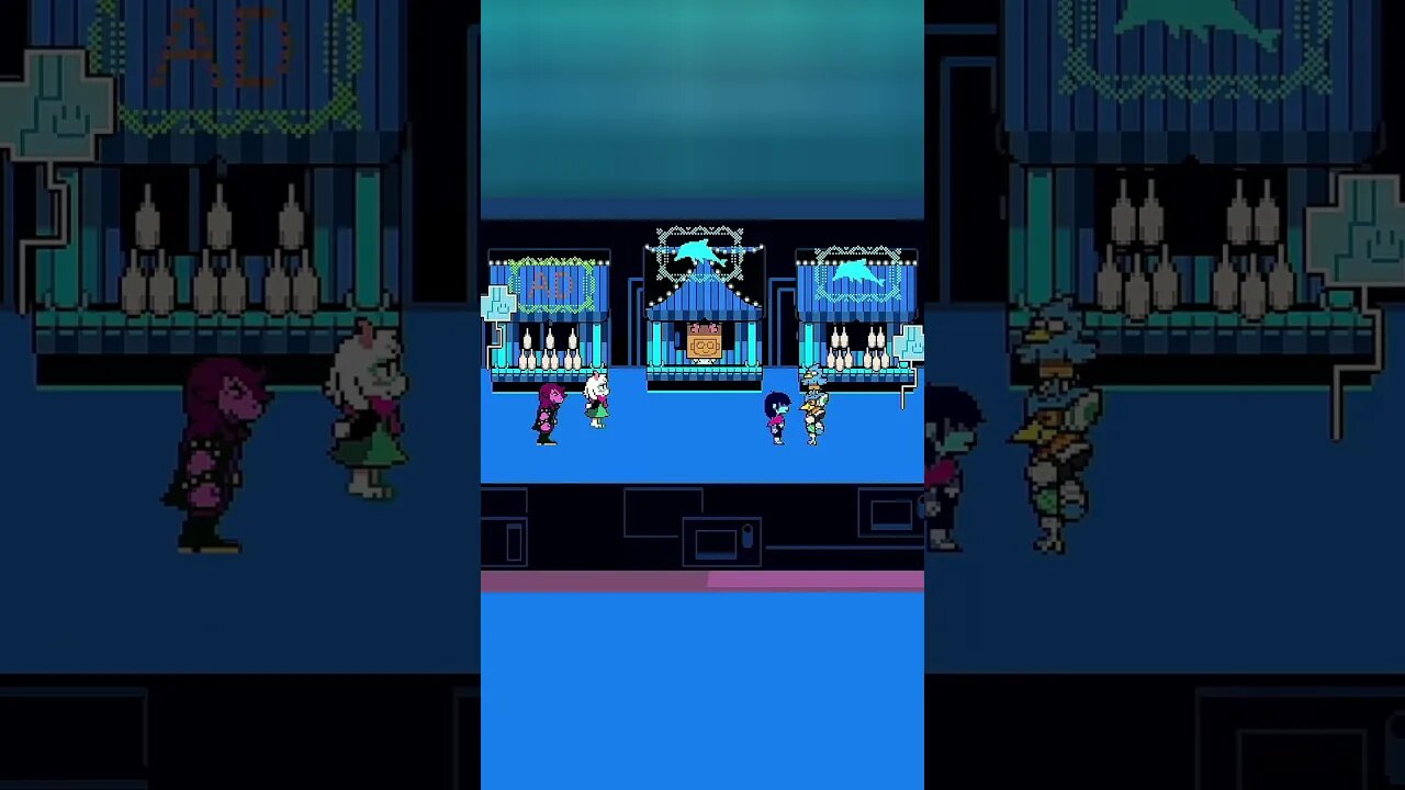 Giving Berdly a Gift in Deltarune