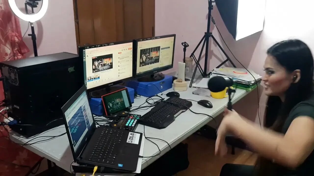 Behind The Scene, Livestreaming #livestream #workfromhome #singer