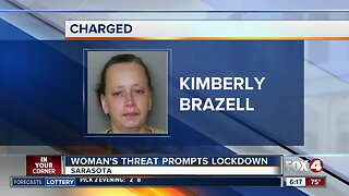 Port Charlotte woman accused of making a threat that led to a school lockdown