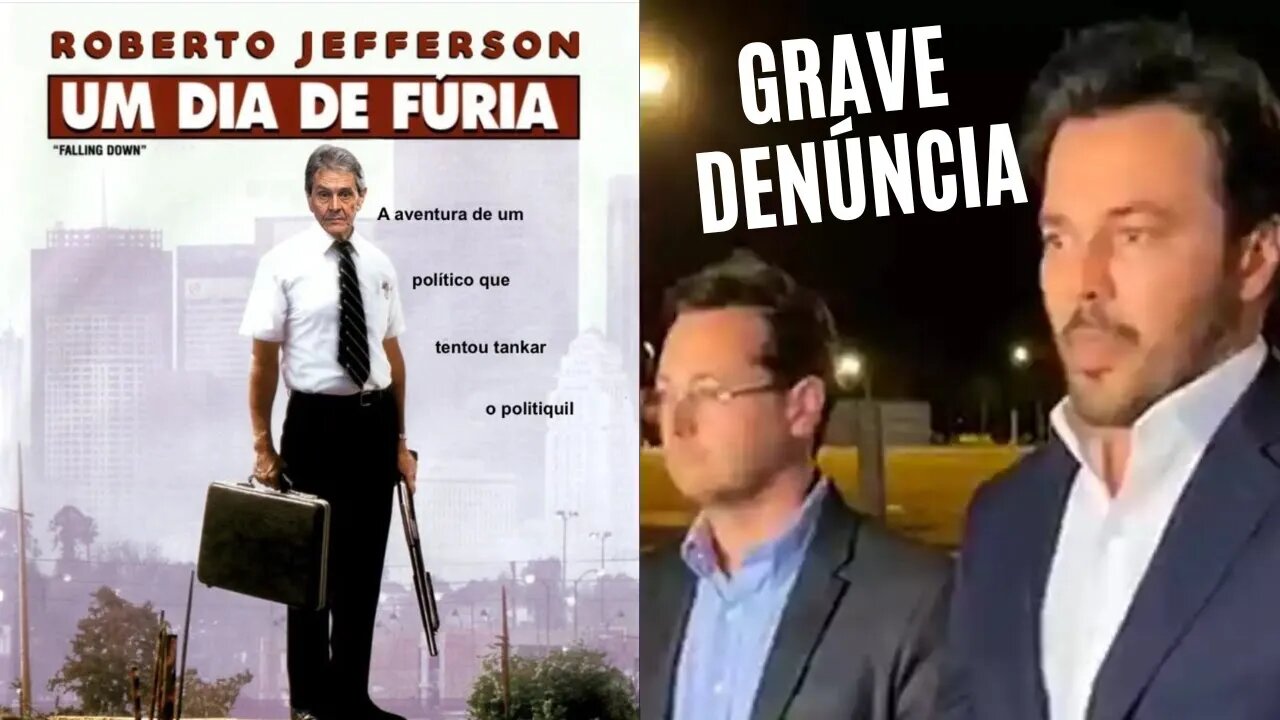 Um dia de FÚRIA, ROBERTO JEFFERSON. GRAVE DENÚNCIA campanha desigual.