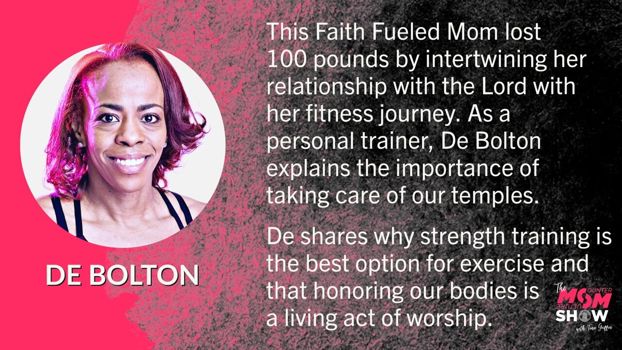 Ep. 323 - After 100lb Weight Loss De Bolton Coaches Others On Strength Training, Faith, and Fitness