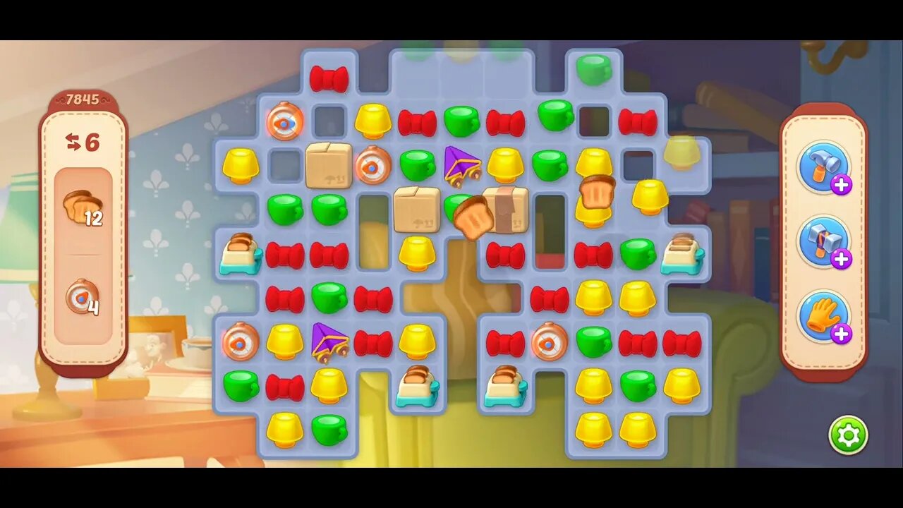 Playrix Homescapes Gameplay Walkthrough Level 7845