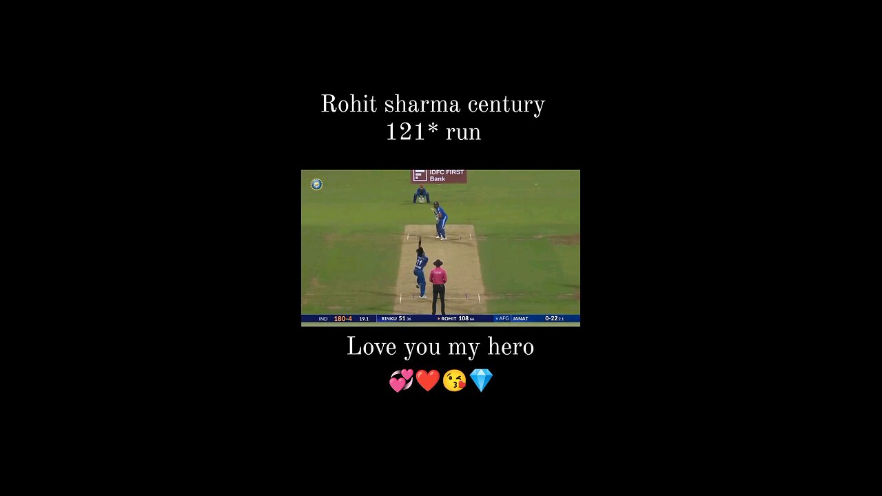 rohit sharma show century in t 20 match