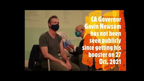 Gavin Newsom missing from public for almost 2 weeks post booster