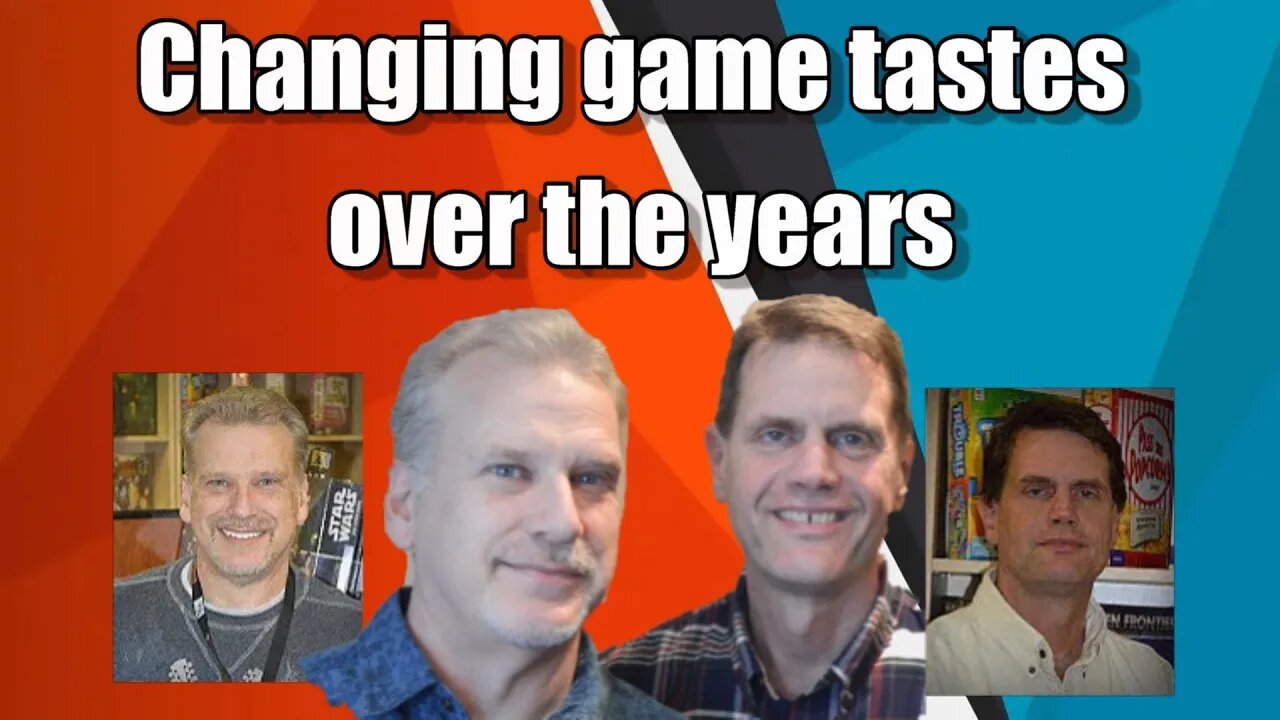 Changing game tastes over the years