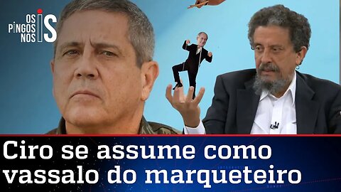 Lacaio de João Santana, Ciro sobe tom contra Braga Netto