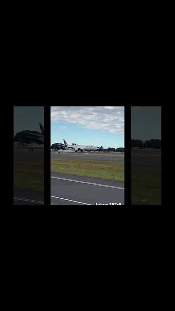 Watch Brand New Brazilian LATAM #B787 Landing #Aviation #Fly #AeroArduino