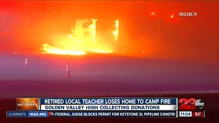 Retired local teacher loses home to Camp Fire