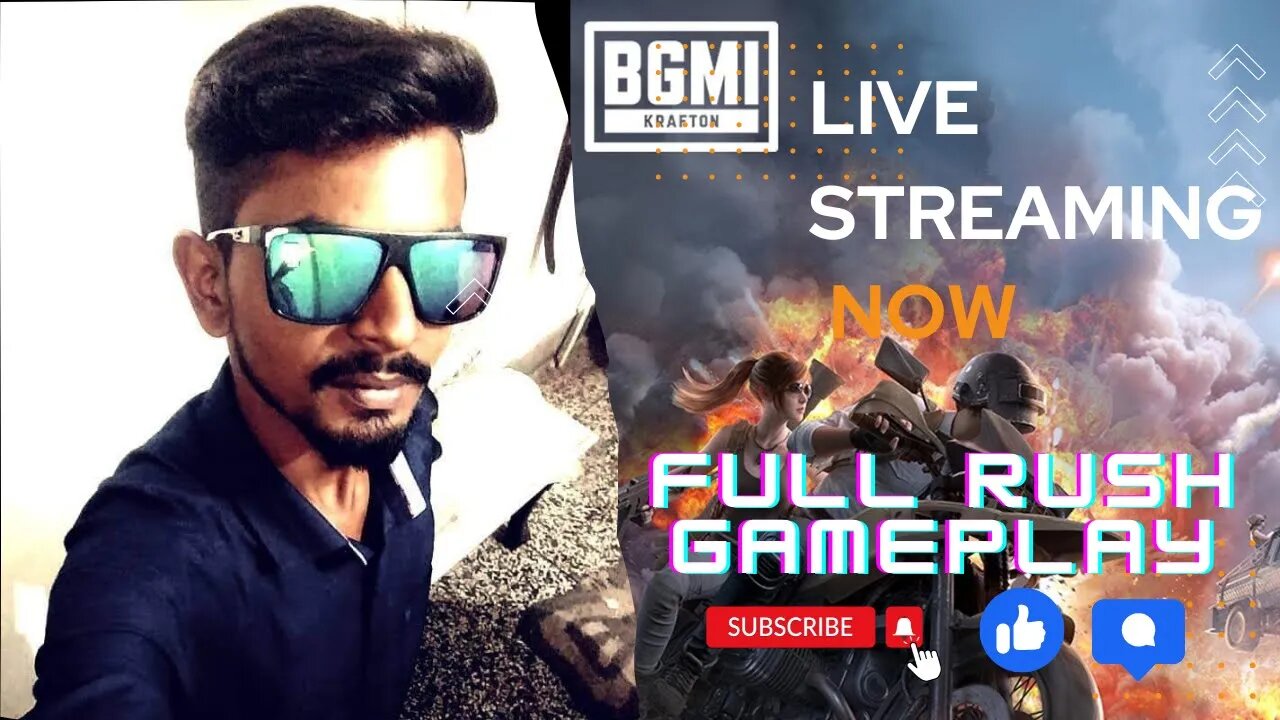 FULL RUSH GAMEPLAY | BGMI LIVE STREAM | FUN BGMI STREAM | M4 VS AWM