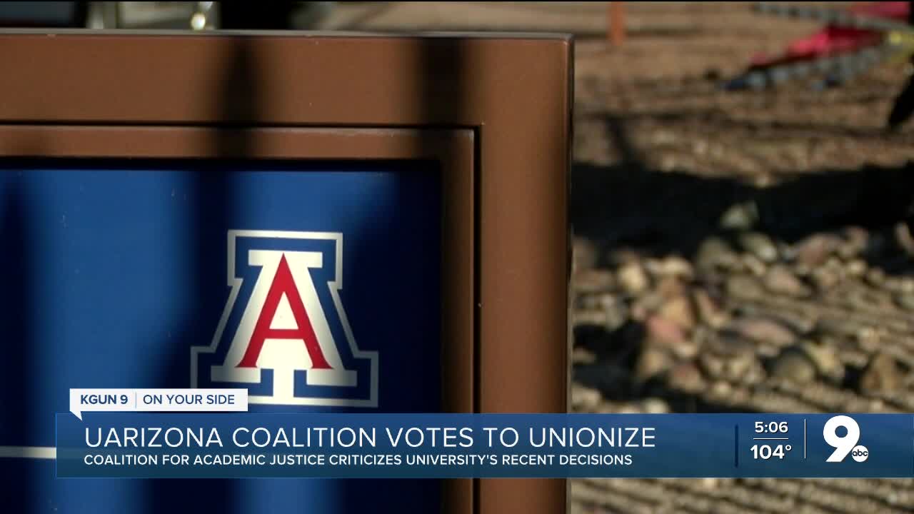 UArizona coalition seeks to create union for school employees