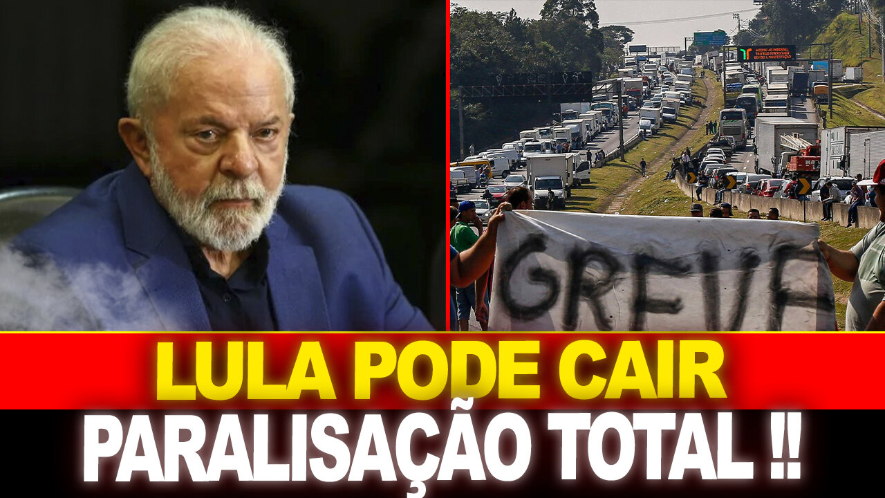 BOMBA !! GOVERNO LULA PODE CAIR !! PARALISAÇÃO TOTAL... CAOS NO BRASIL !!