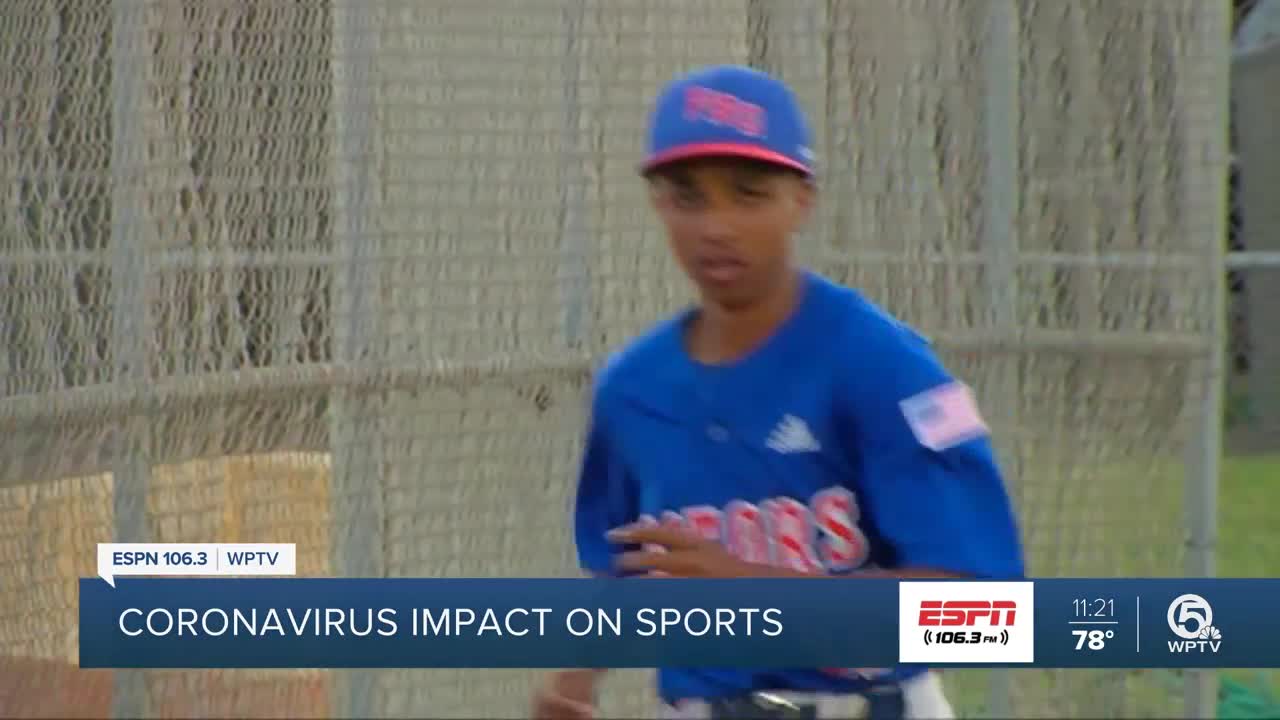 Sports in Palm Beach County impacted by the Coronavirus