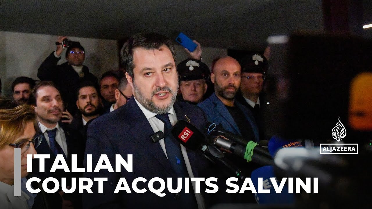 Italy deputy PM acquitted in migrant trial: Salvini refused to let a migrant ship dock in 2019