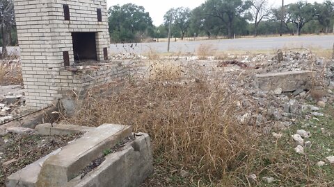 Ruins of a Texas Honky Tonk