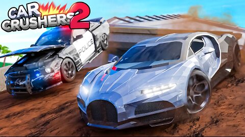 Island tour race track in car crushers two!