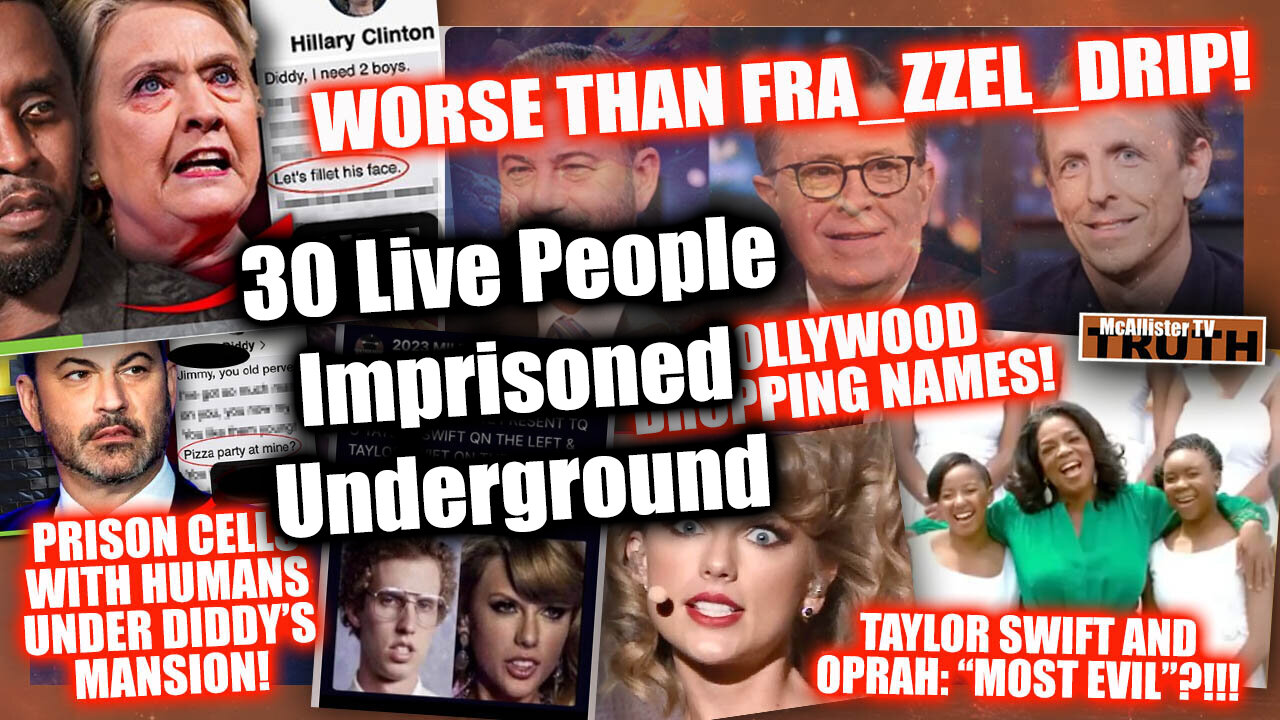 Diddy Breaking: 30 Live People Imprisoned Underground! Endless List! Taylor Swift=Satan